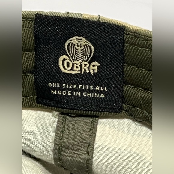 Cobra Genuine Article Gruene Texas Camo Baseball Cap Hat Embroidered - Picture 10 of 10